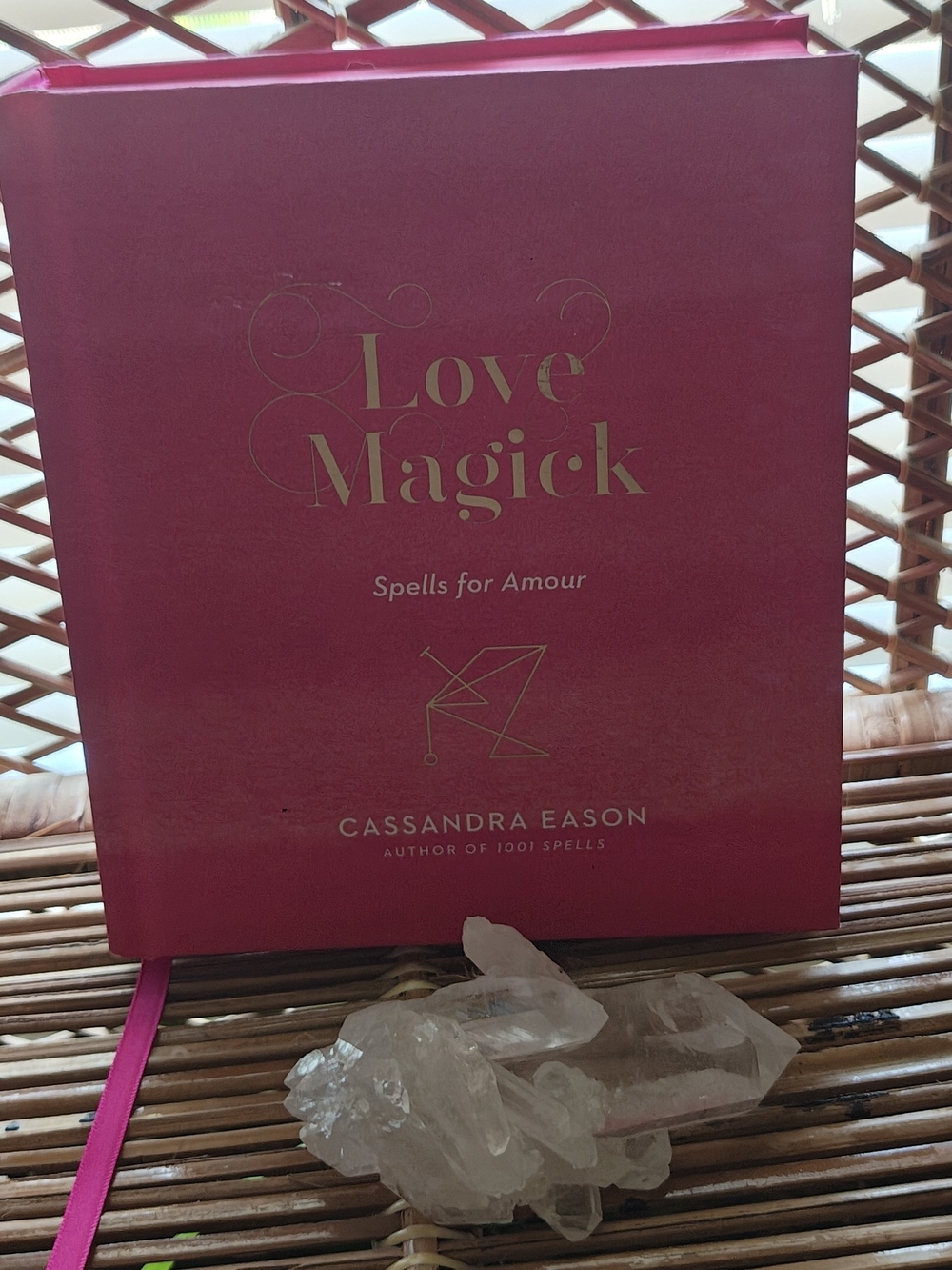 Love Magick - Pink Hardcover "Spells for Amour" By Cassandra Eason